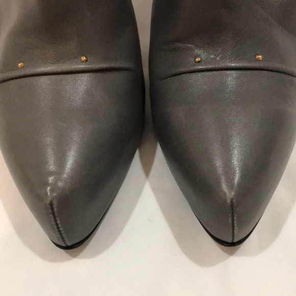 Roger Vivier Polly Ankle Boots leather NEW 39.5 - Picture 4 of 5